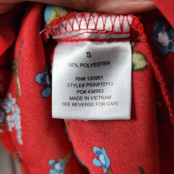 PINK ROSE BLOUSE - Picture 5 of 6